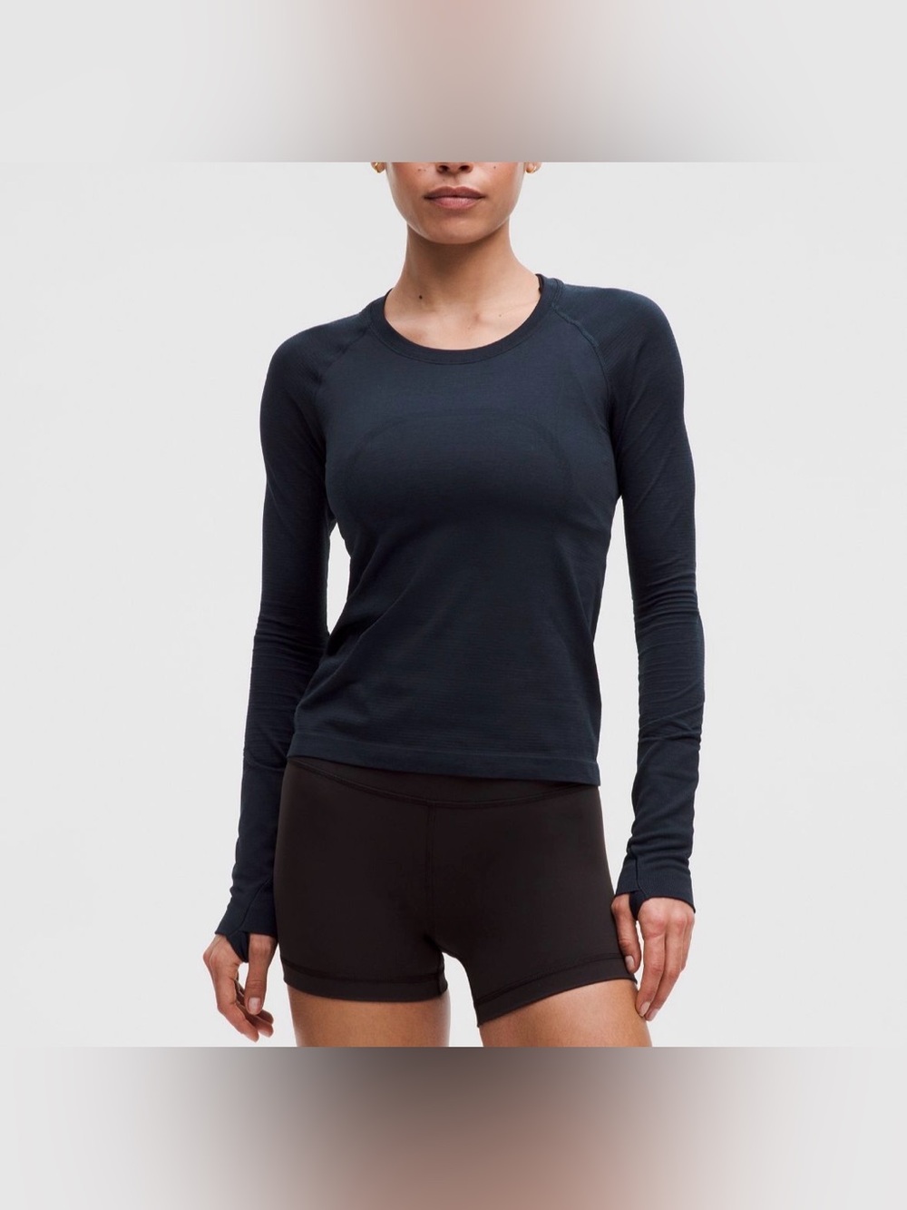 Lululemon Swiftly Tech Long Sleeve Shirt 2.0 *Race True Navy Size 6 NWT